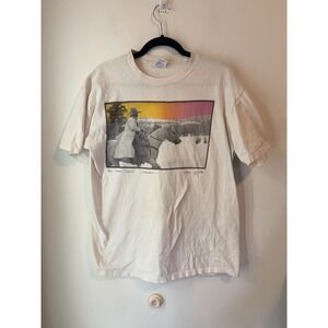 Vintage Cheryl Long Real Workin Cowboys Snow Drift Distressed Tshirt‎ Large 1991